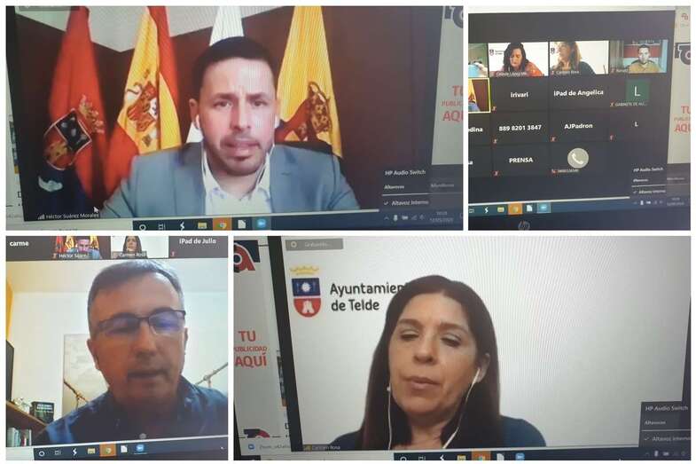 Imágenes de la rueda de prensa (Foto TA)